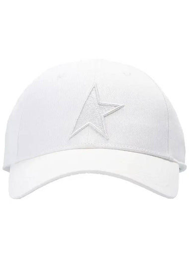 Star Papyrus Demos Ball Cap White - GOLDEN GOOSE - BALAAN 1