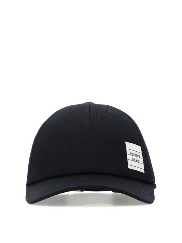 Classic Logo Patch Ball Cap Navy - THOM BROWNE - BALAAN 2