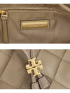 Flaming Large Soft Bucket Bag Beige - TORY BURCH - BALAAN.