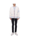 Hector Intarsia Cotton Cardigan Navy - THOM BROWNE - BALAAN 4