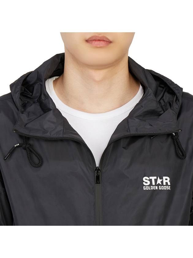 Daris Star Collection Zip-Up Jacket Black - GOLDEN GOOSE - BALAAN 9