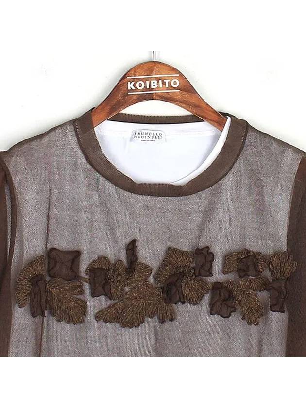 Smith Market Chocolate Brown Tee Women s Clothing - BRUNELLO CUCINELLI - BALAAN 2