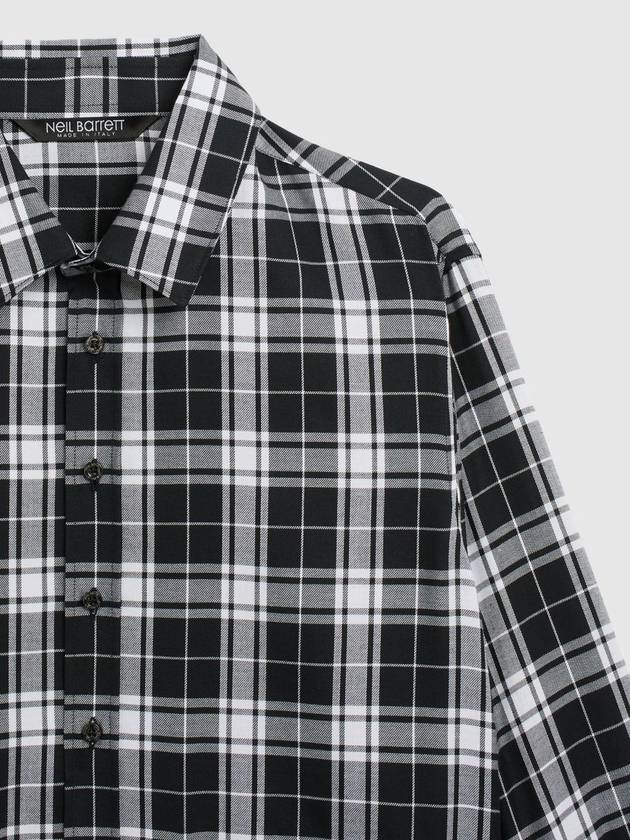 Black check Blouse - NEIL BARRETT - BALAAN 3