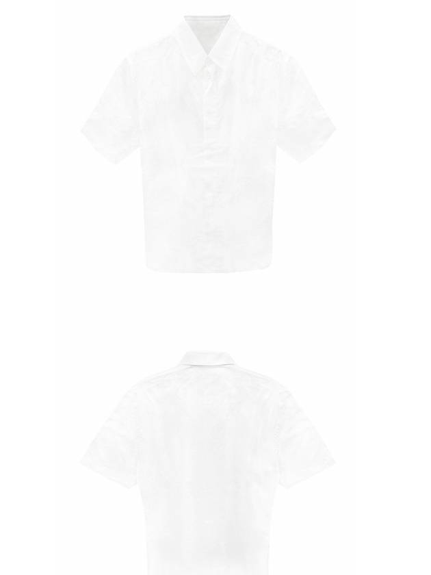 013C503A4743 C080 Oblique Embroidery Jacquard Short Sleeve Shirt White Men s TJ - DIOR - BALAAN 4