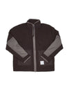 Sherpa High Pile Fleece Zip-Up Jacket Brown - NIKE - BALAAN 1