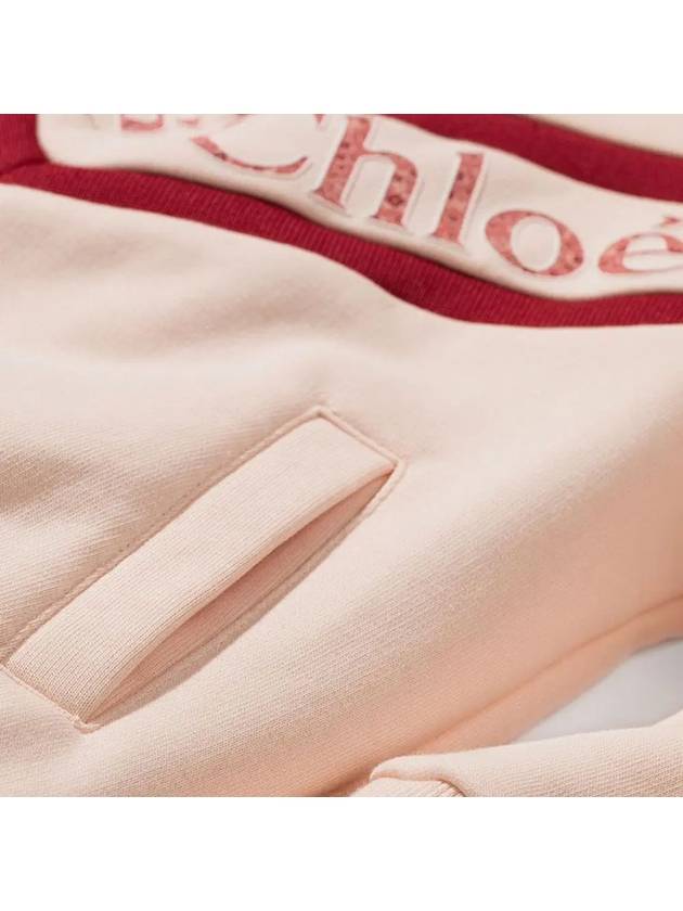 Kids Women s Logo High Neck Jumper Pink C15D09 45F - CHLOE - BALAAN 3