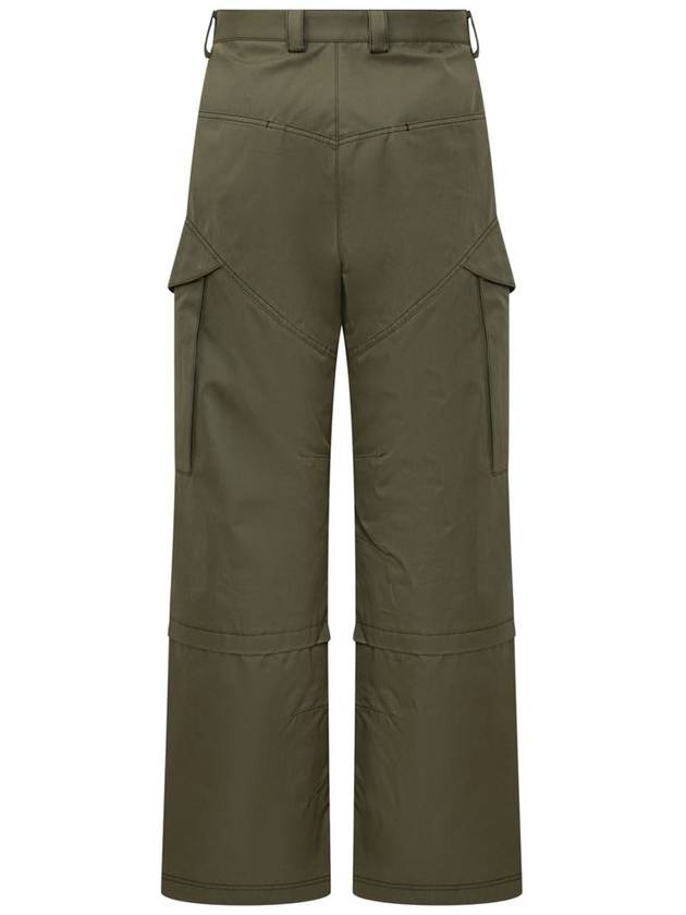 Cargo straight pants army green - OFF WHITE - BALAAN 3