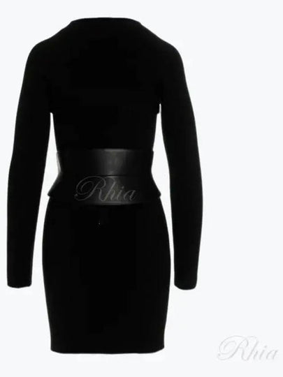 midi dress ACK311 YAX421LB999 BLACK - TOM FORD - BALAAN 2