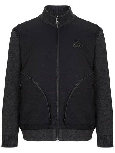 Zipper pocket windproof cardigan BK - PASSARDI - BALAAN 1