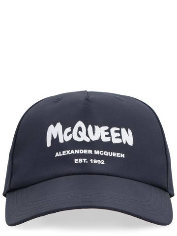 Alexander McQueen Logo Baseball Cap - ALEXANDER MCQUEEN - BALAAN 1