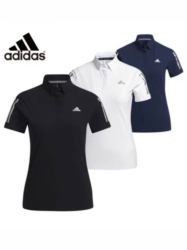 3S Polo T shirt Women s short sleeved GM3738 Domestic product GQG022081776916 - ADIDAS GOLF - BALAAN 1