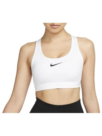 Swoosh Padded Sports Bra White - NIKE - BALAAN 2