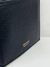 Men's T-Line Small Grain Leather Half Wallet Black - TOM FORD - BALAAN 6