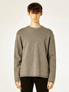 Men's Cashmere Knit Top Dark Gray - BUTTON SEOUL - BALAAN 1