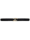 Black CC Crystal Half Belt AA8829 - CHANEL - BALAAN 1