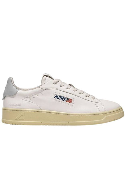 Dallas White Tab Leather Low Top Sneakers White - AUTRY - BALAAN 2