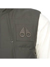 Logo Montreal Padded Vest Green - MOOSE KNUCKLES - BALAAN 11