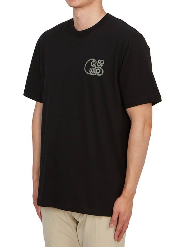 Night Night Short Sleeve T-Shirt Black - CARHARTT WIP - BALAAN 3