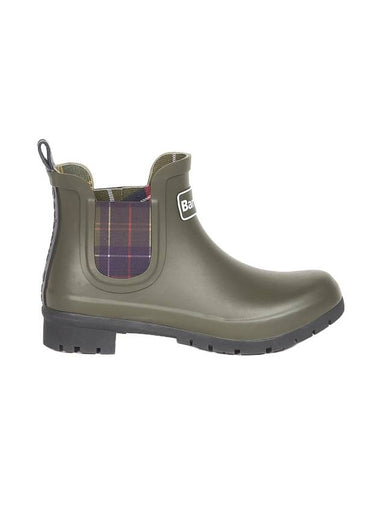 WoMen's Kingham Wellington Rain Boots Olive - BARBOUR - BALAAN 1