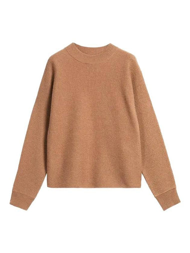 Pilly Cashmere Knit Top Brown - MAX MARA - BALAAN 1