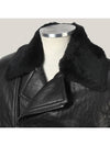 Men's Leather Jacket BPE442C B701C 01 BLACK NEC001 - NEIL BARRETT - BALAAN 7