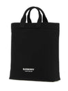 Logo Print Nylon Artie Tote Bag Black - BURBERRY - BALAAN 3