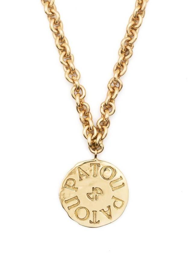 Patou Coin Pendant Necklace - PATOU - BALAAN 1