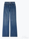 Clinteau High Rise Wide Jeans Stonewashed Indigo - A.P.C. - BALAAN 2