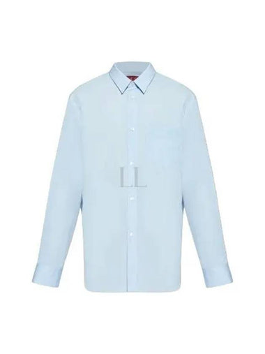 791731 21131 4990 Cotton Poplin Shirt - GUCCI - BALAAN 1