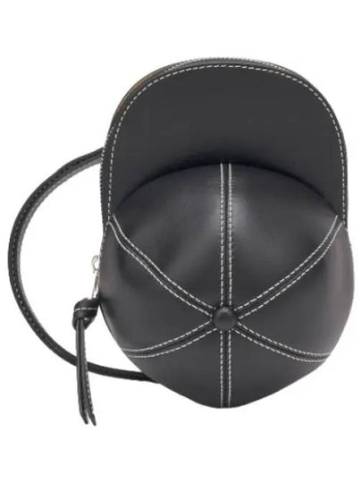 Cap Small Leather Cross Bag Black - JW ANDERSON - BALAAN 2