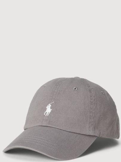 Embroidered Pony Ball Cap Grey - POLO RALPH LAUREN - BALAAN 2