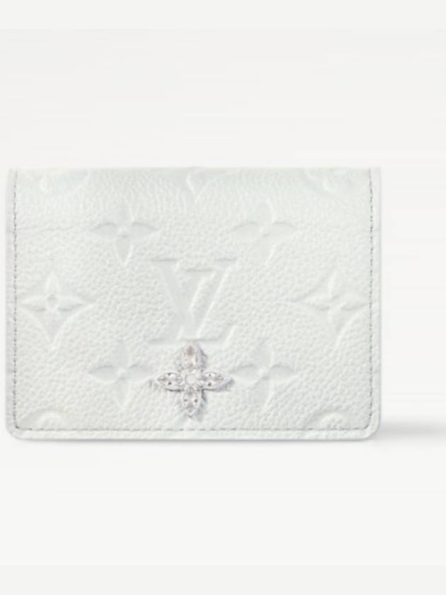 Card Wallet Business Holder Monogram Empreinte Snow White M12177 - LOUIS VUITTON - BALAAN 5