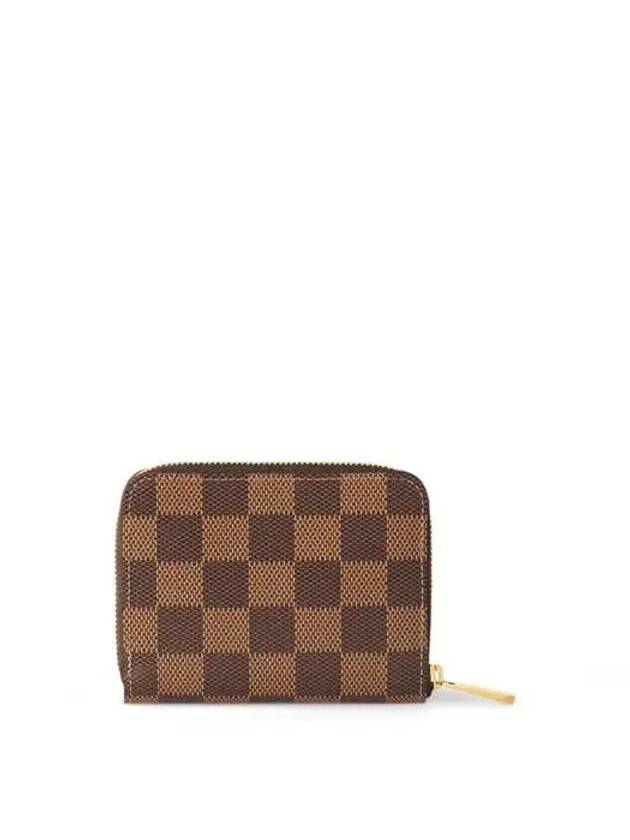 Damier Zippy Coin Purse Brown - LOUIS VUITTON - BALAAN 4