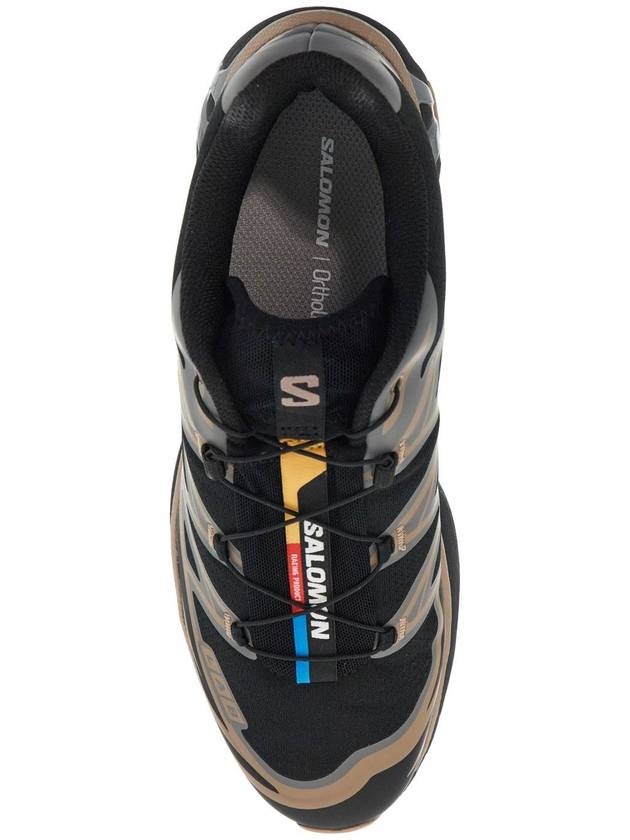 XT 6 Low Top Sneakers Black Portabella Pewter - SALOMON - BALAAN 3