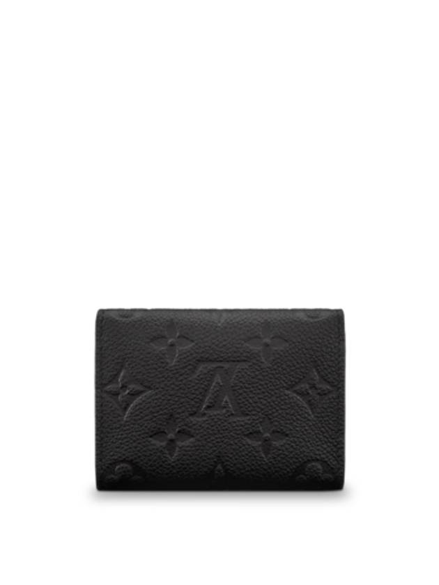 Monogram Embossed Leather Business Card Wallet Black - LOUIS VUITTON - BALAAN 4