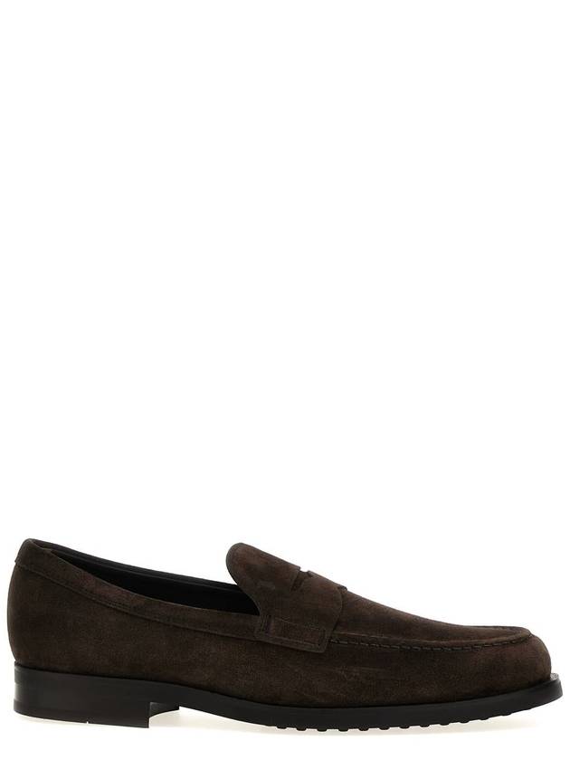 Mocassino Classic Suede Loafers Brown - TOD'S - BALAAN 2