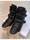 Double Zip High Top Sneakers Black - BALMAIN - BALAAN 3