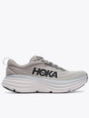 Bondi 8 Wide Low Top Sneakers Grey - HOKA ONE ONE - BALAAN 2