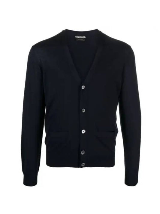 KNL001 YMW010S23 HB800 V-neck wool cardigan - TOM FORD - BALAAN 1