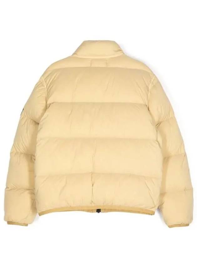 Junior 12 14 Wappen Down Jacket Yellow Beige - STONE ISLAND - BALAAN 3