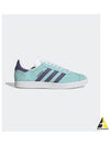 Gazelle Suede Low Top Sneakers Clear Aqua - ADIDAS - BALAAN 2