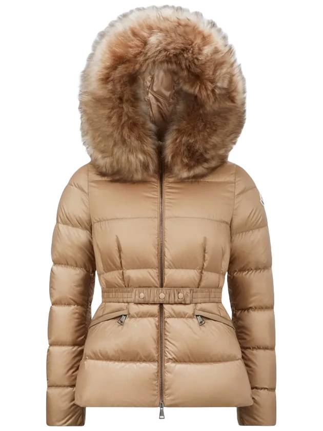 Boed 239 beige down padded jacket - MONCLER - BALAAN 1