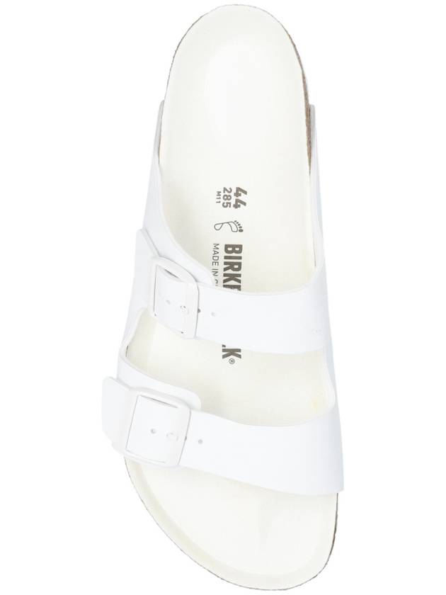 Arizona Birko-Flor Regular Fit Slippers White - BIRKENSTOCK - BALAAN 7