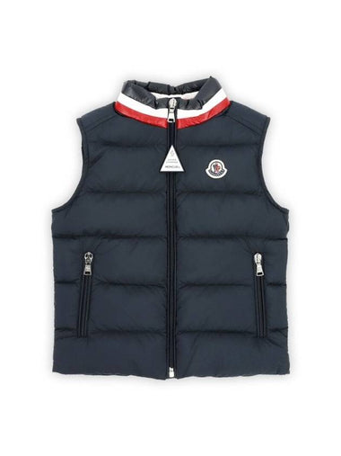 Kids Merab Down Vest Navy - MONCLER - BALAAN 1