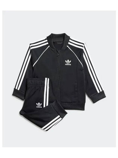 adidas KIDS Superstar Tracksuit Infant Black IX7622 - ADIDAS - BALAAN 1