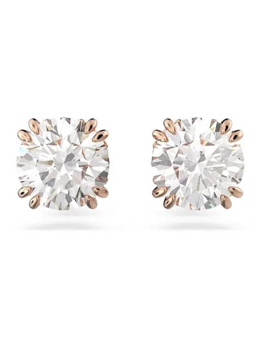 Stilla Constella Stud Earrings Rose Gold - SWAROVSKI - BALAAN 2