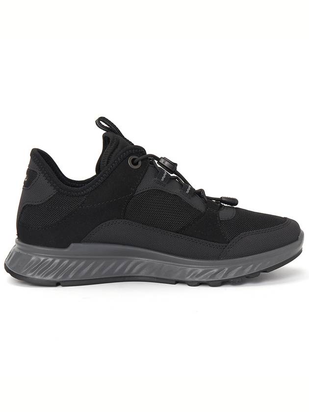 Exostride Gore-Tex Low Top Sneakers Black - ECCO - BALAAN 5