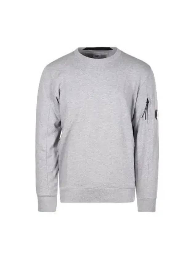 Diagonal Raised Fleece Sweatshirt Grey - CP COMPANY - BALAAN 2