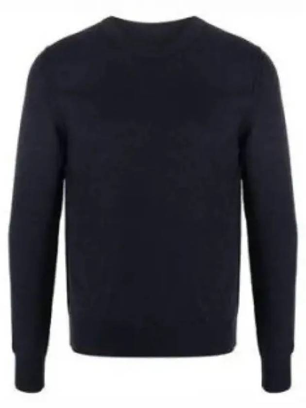 Crew Neck Cashmere Knit Top Navy - MAISON MARGIELA - BALAAN 2