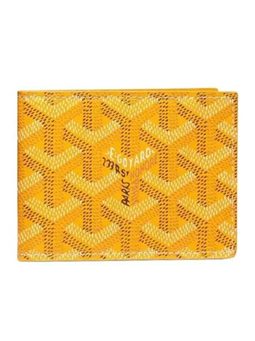 Insert Victoire Bifold Card Wallet Yellow - GOYARD - BALAAN 1